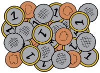 Coins color
